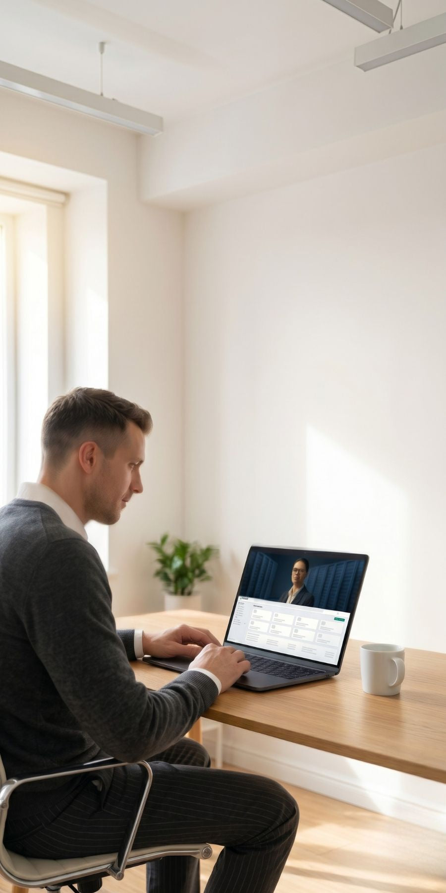 A Shopify store owner learning the Nexus Shopify Mastery course on his MacBook — by JFKAISLAY.